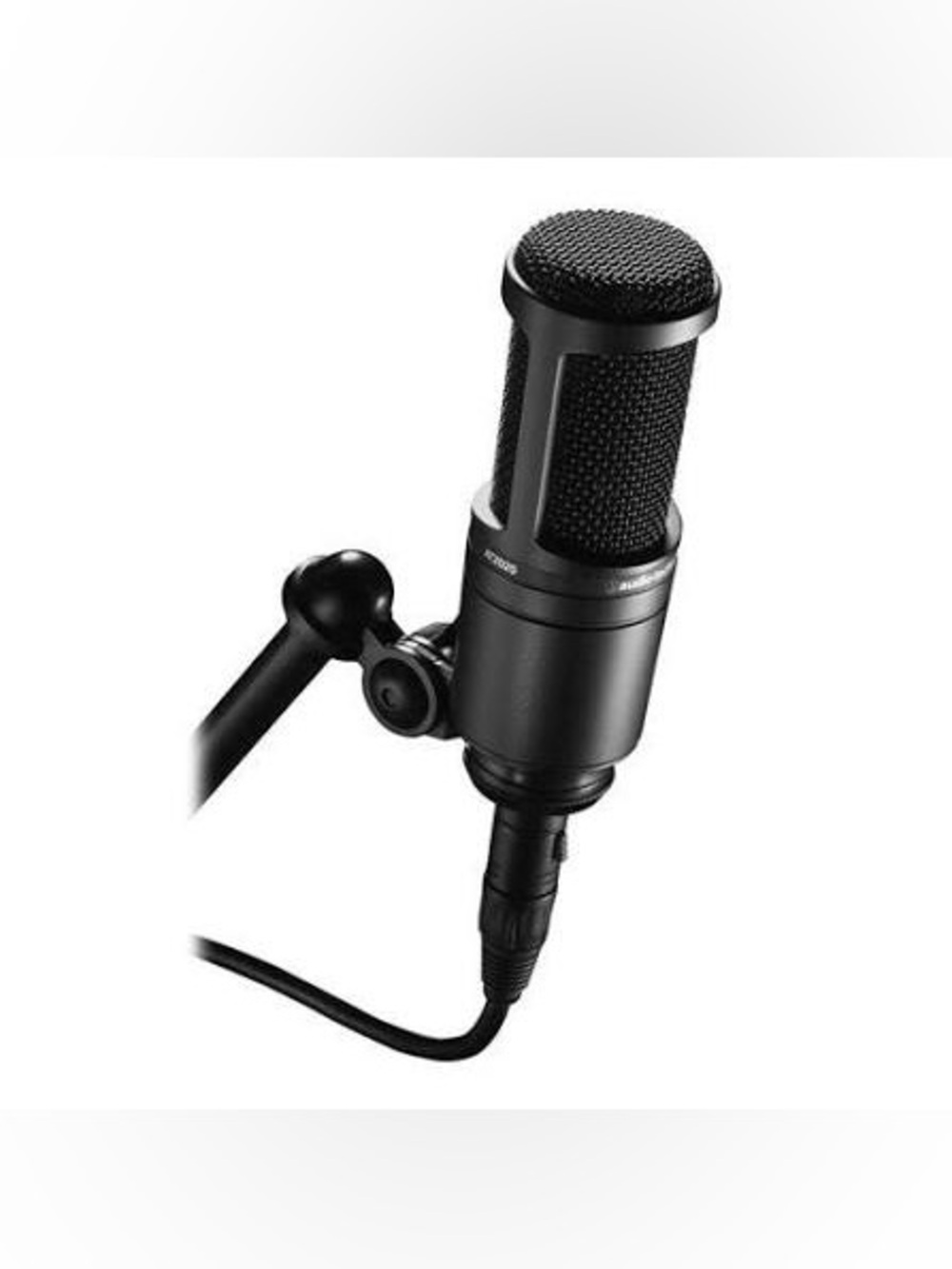 Audio-Technica AT2020 Studio Condenser Microphone - Black